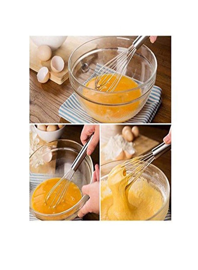 Oc9 Stainless Steel Kitchen Tool Set Pizza Cutter & Whisk & Power Free Hand Blender, Mathani/Ravai for Kitchen - Image 5